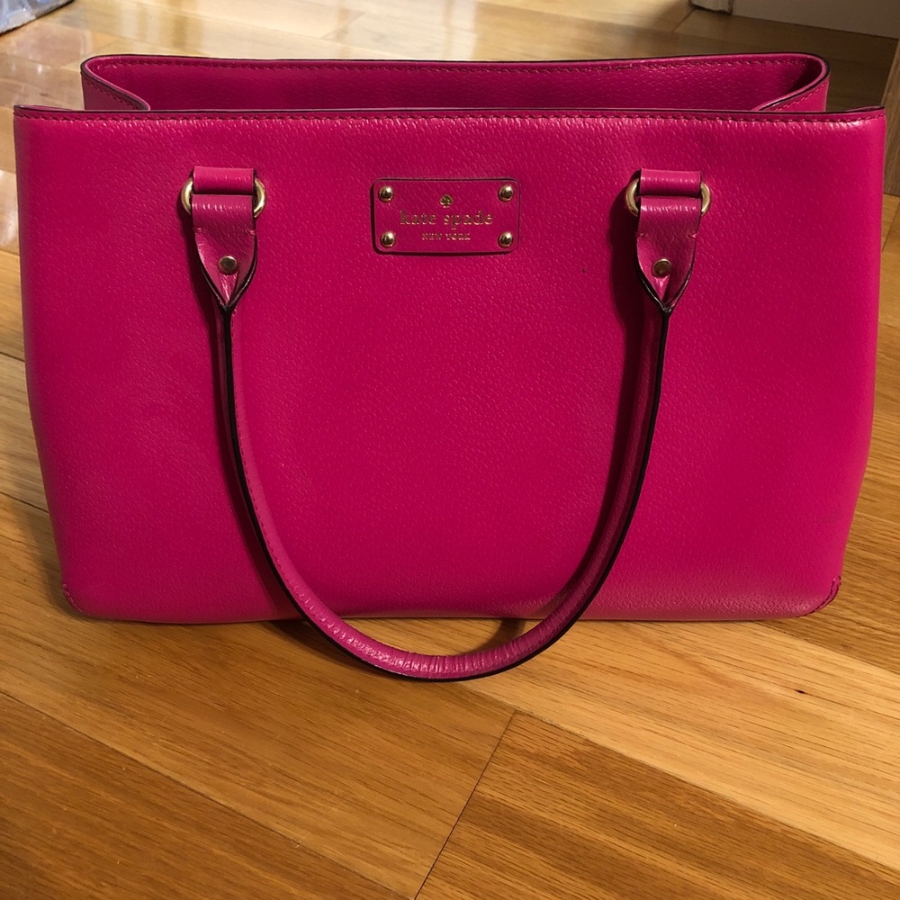 AUTHENTIC HOT PINK KATE SPADE PURSE